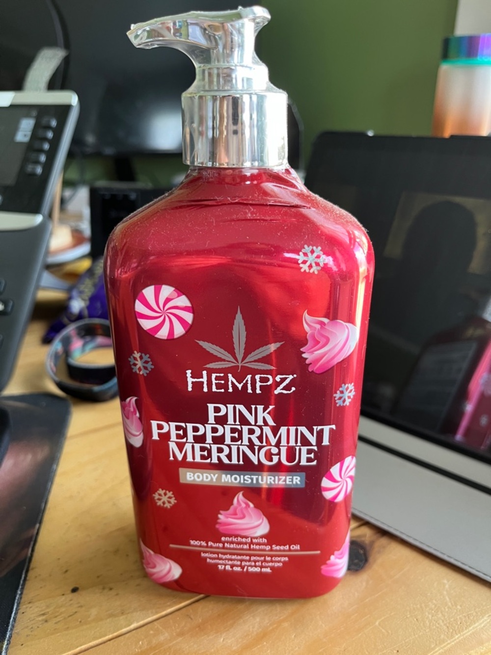 Hempz Pink Peppermint Meringue Body Moisturizer